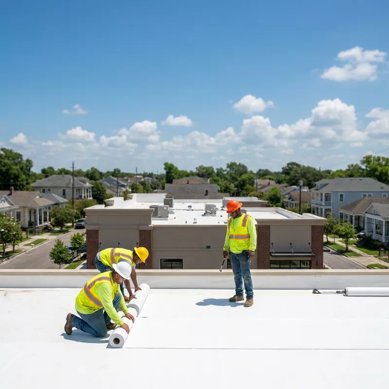 Commercial Roofing contractor in Greater New Orleans — Clear Home roofing services