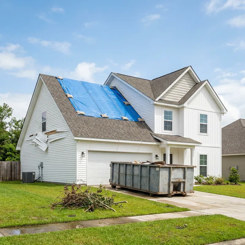 Storm Damage Restoration contractor in Greater New Orleans — Clear Home roofing services