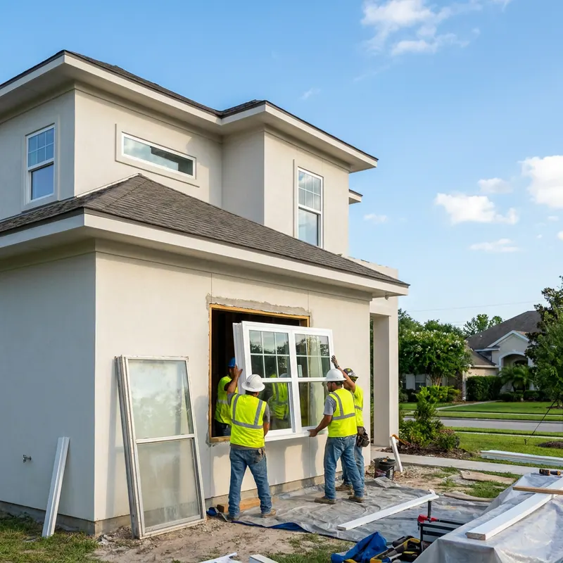Window Installation contractor in Greater New Orleans — Clear Home roofing services