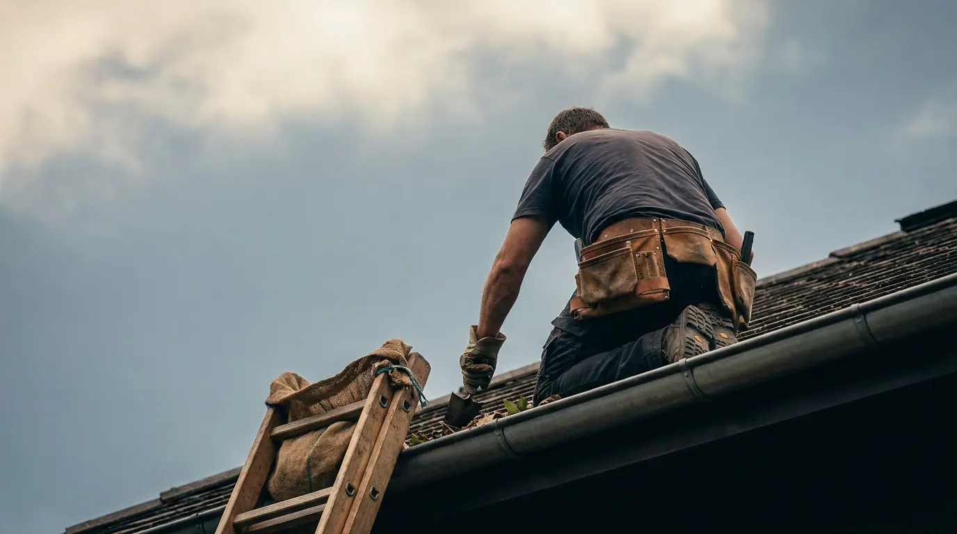 Routine Roof Maintenance contractor in Greater New Orleans — Clear Home installing a residential roof